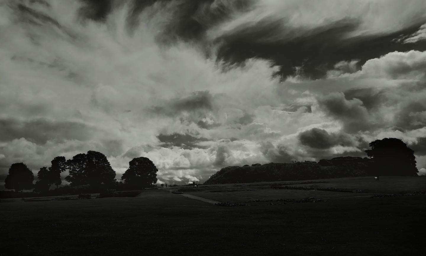 Old Sarum view from old cathedral