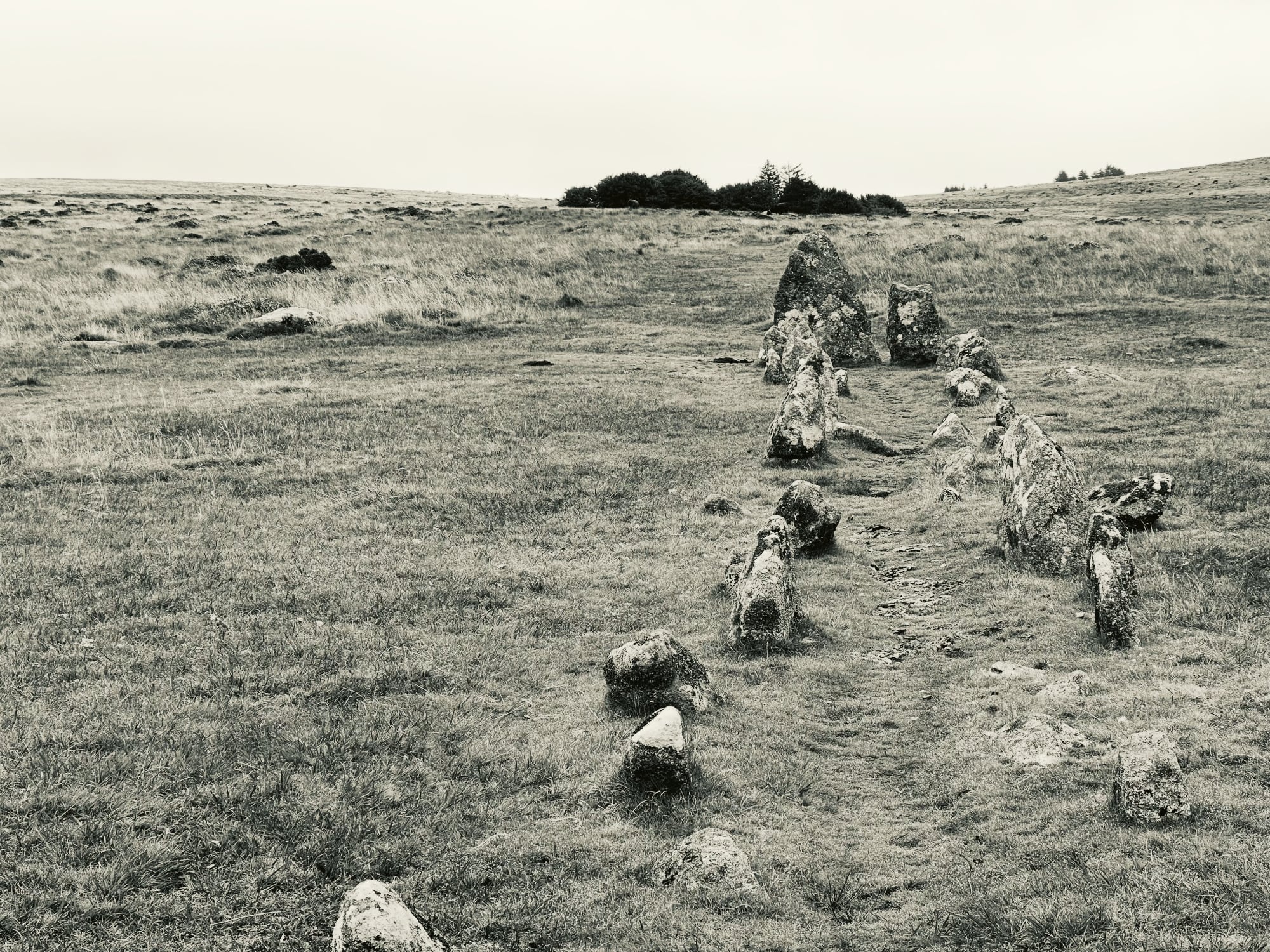 Merrivale prehistoric settlement. Dartmoor moods – LIVE